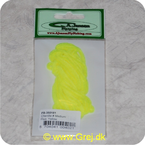 5704041004021 - Chenille  Medium         Fluo Yellow