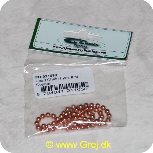 5704041011050 - Bead Chain Eyes  M     Copper