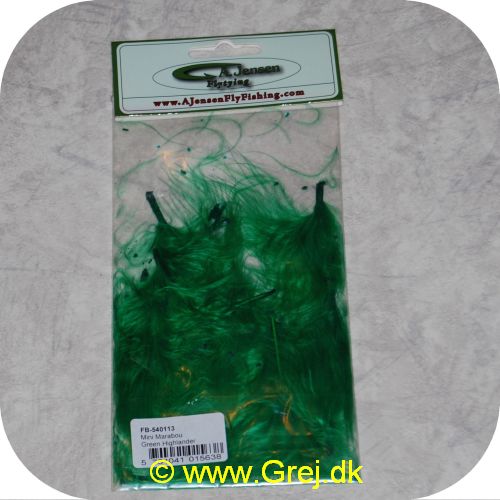 5704041015638 - Mini Marabou    Green Highlander