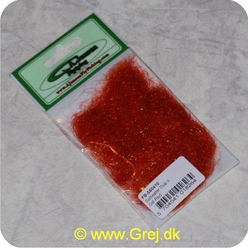 5704041018264 - Saltwater Dub 11 - Gill rød - Specielt til saltvandsfluer - Meget transparent i vandet