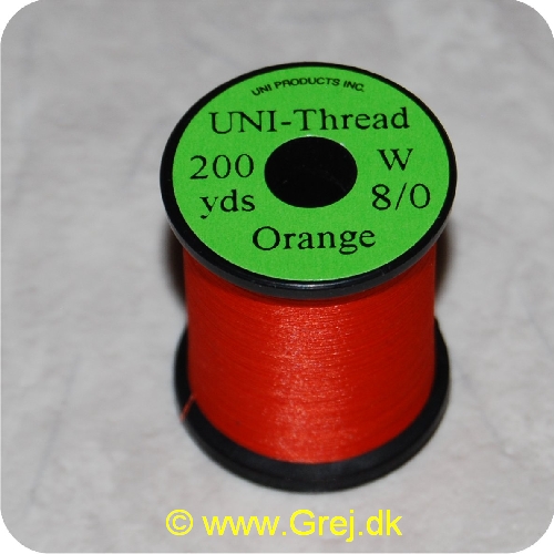 5704041100204 - UNI-Thread - 8/0 - Orange - 200 yards