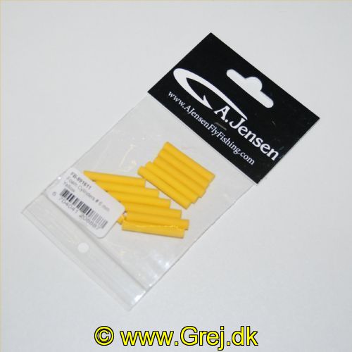 5704041208887 - Fly Foam Cylinders - 6 mm - Yellow/Gul