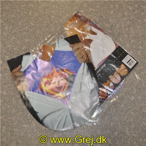 5704378975094 - Festlige hagesmække (6 stk.) med mange små friske sange bagpå.