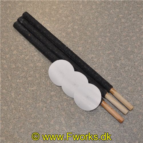 5704777009246 - Fakler - 3 stk. - Ca 1 times brændetid