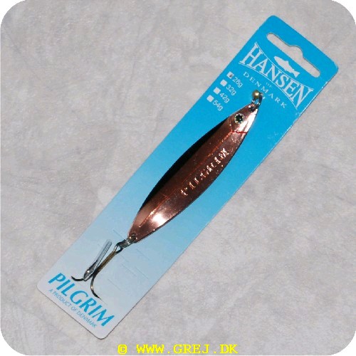 5706301201836 - Pilgrim blink 28g - Sort/kobber - Rigtig god lakseblink