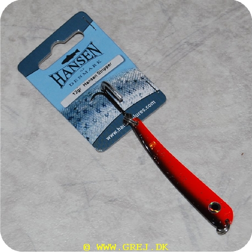 5706301218384 - Hansen Stripper 12 gram - Sort/rød nistret
Model:41152