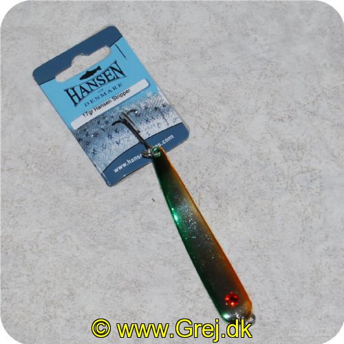 5706301218414 - Hansen Stripper 17 g - kobber/grøn