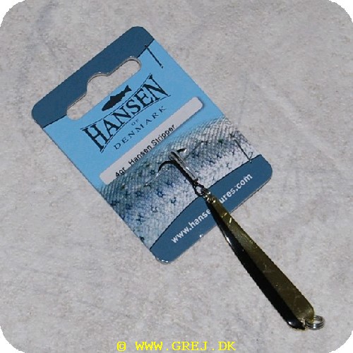 5706301218476 -  Hansen Stripper 4 gram Sort/guld