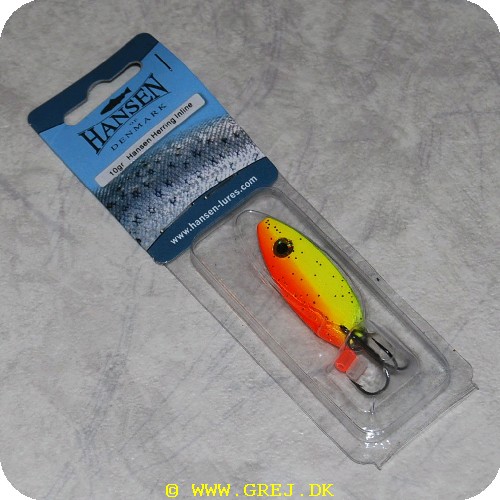 5706301218773 - Hansen Herring lnline 4.5 cm Orange/gul/guldnistret