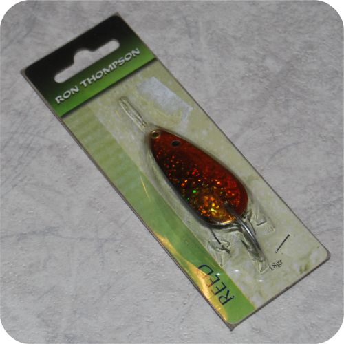 5706301647535 - Ron Thompson Reed 18 gram - Orange/Guld Holografisk