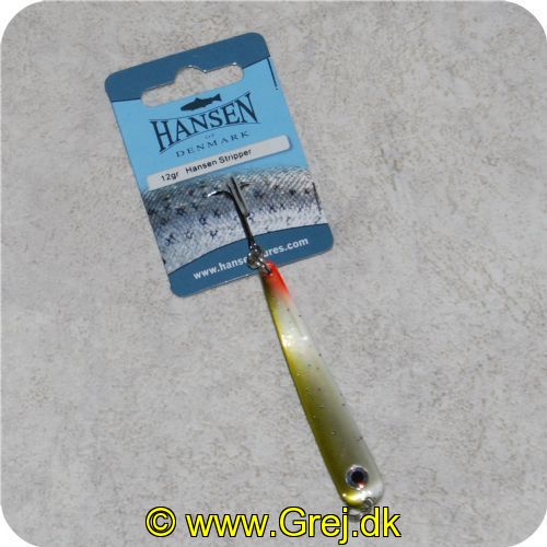 5706301665607 - Hansen Stripper 12 gram - grøn/sølv med nister