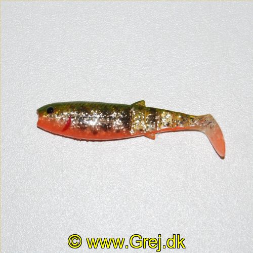 5706301719126 - Savage gear Cannibal Shad - 6,8 cm lang - 3 gram - Olive Smolt UV (uden jighoved og stinger kroge)
<BR>Til Gedder og andre store rovfisk