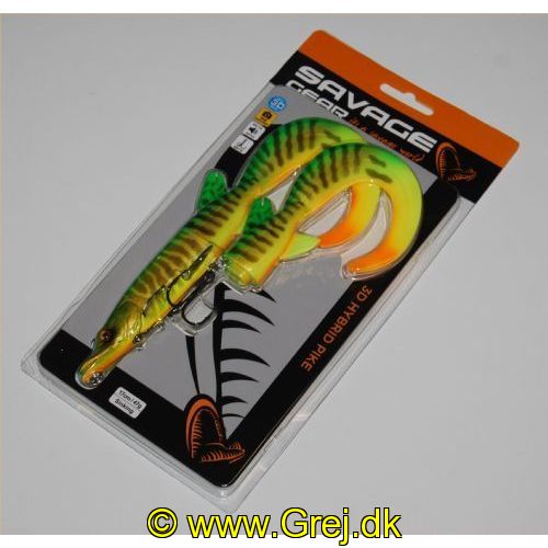 5706301768025 - Savage Gear 3D Hybrid Pike - 17cm - 47 gram - Firetiger