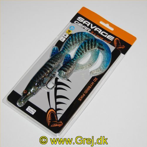 5706301768049 - Savage Gear 3D Hybrid Pike - 17cm - 47 gram - Blue/Blå UV