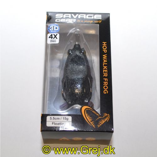 5706301774378 - Savage Gear - Hop Walker Frog - 15 gram - 5,5cm - Floating - Farve: F Gill