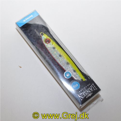 5706301803542 - Hansen Herring NL - 10cm - 60 gram - UV Yellow/Silver/UV Orange