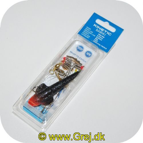 5707461302043 - Sabiki Pro Rig Fladfisk 60g med perler og sort ankerlod - Krogstr.: 2/0 - Line: 0.70mm