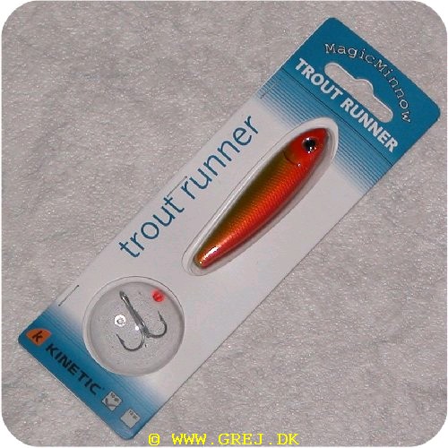5707461331036 - Trout Runner - Orange / Gold - 10 g (Type : MM75006)