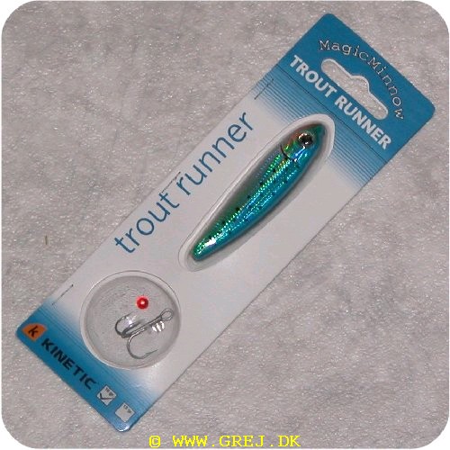 5707461331067 - Trout Runner - Blue / Silver (Dotted) - 10 g (Type : MM75010)