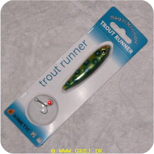 5707461331128 - Trout Runner - Green (Wh. Sports) - 10 g (Type : MM75021)