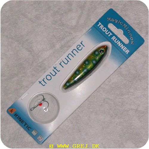 5707461331272 - Trout Runner - Green (Wh. Sports) - 13 g (Type : MM76021)