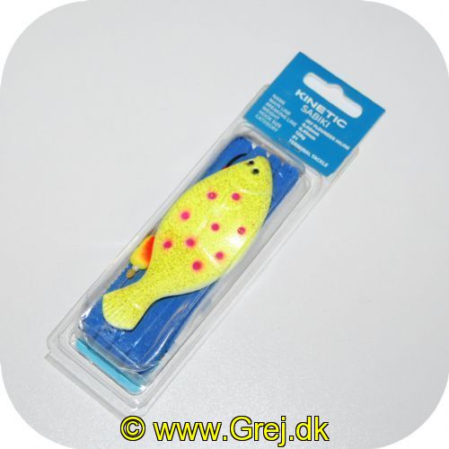 5707461356589 - Sabiki Jay Flounder Fladfiskerig som inliner fladfisk 120g - Krog str. #1/0 - Farve: Yellow/Orange dots - Main line: 0,6mm - Breaking line: 0,45mm
<BR><BR>Riggen er med 2 kroge og bundet op på et godt stykke skum. Som man fortsat kan opbevare riggen på - Med perler og spinneblad.