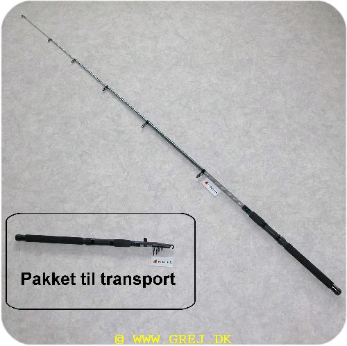 5707549201138 - Devilfish 10 fod teleskop med kastevægt fra 20 - 60 gram<LI>Fragtlængde: 62 cm.