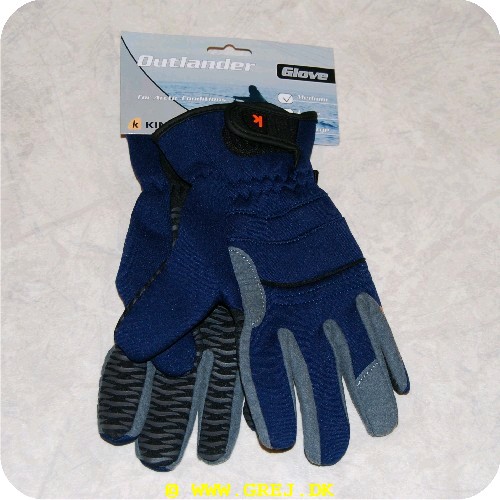 5707549203989 - Outlander Glove - Str. M - Farve: Dark Blue - Neoprene tykkelse: 2 mm - SRB neoprene