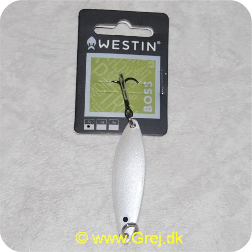 5707549252291 - Magic Minnow Boss blink 8 g - 6 cm - Winter - Hvid