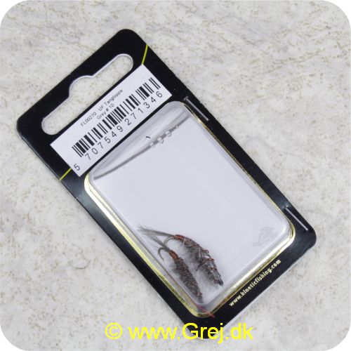 5707549271346 - Unique Flies - 2 stk. pakke - Tangloppe Grey TMC 200R #10 (FL00270)