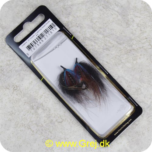 5707549271810 - Unique Flies - 2 stk. pakke - Thunder n Lightning Variant Double TMC 9909 BK #6 (FL00314)