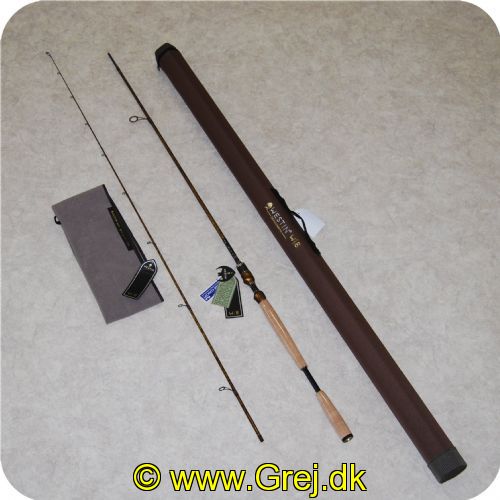 5707549310007 - Westin W8 Spinnestang 9 fod M - Kastevægt: 7-30g - todelt - Leveres i Pentagon Cordura Tube - Transportlængde: 149 cm