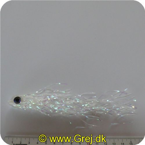 5707549407585 - Geddeflue - Mylar Tube Pearl - 5cm rør