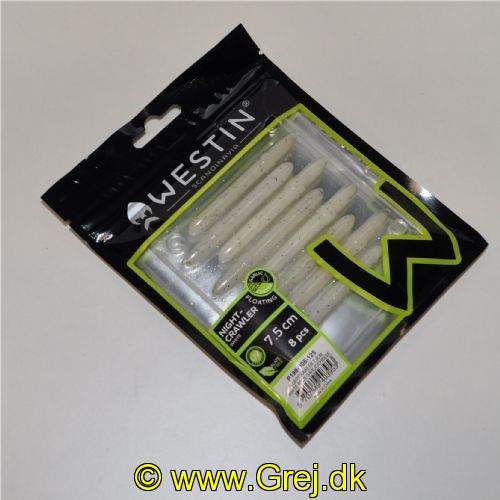 5707549492918 - Westin Nightcrawler - 8 stk - 7,5cm - Baby Blue - Duft: Banan