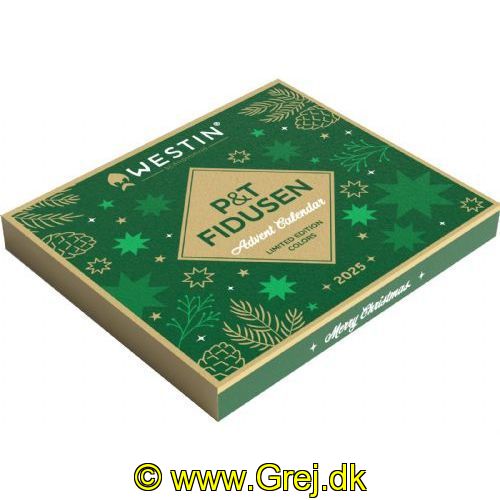 5707549523391 - WESTIN 2025 - P&T FIDUSEN - Julekalender (24 låger)