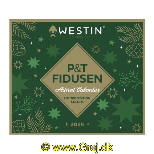 5707549523391 - WESTIN 2025 - P&T FIDUSEN - Julekalender (24 låger)