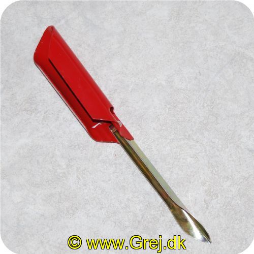 5707614940412 - Foldbar stangholder af metal - Rød