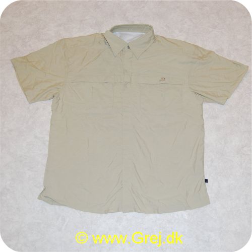 5708058011119 - Geoff Anderson Morada skjorte m/korte ærmer str. XL er fremstillet af Silkwind, et blødt, meget let og tyndt materiale, der er meget behageligt mod huden - Tørrer hurtigt og er strygefri - Sandfarvet