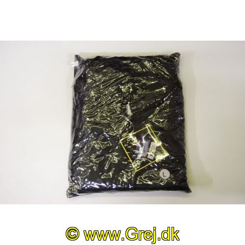 5708389147259 - Outdoor/Regntøj-Sæt i POSE<BR> Str. L Farve Sort<BR><BR>Findes også i andre størelser: fra M til 2XL