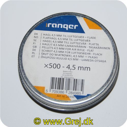 5709386284985 - Fladhagl til luftgevær - 500 stk. - 4.5mm