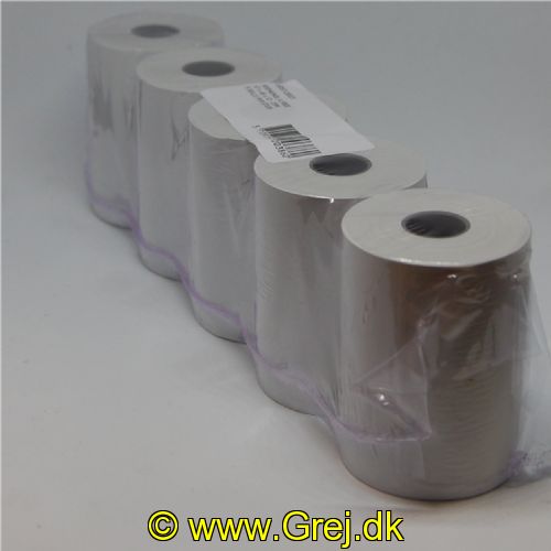 5709750003860 - Bon ruller til Dankort terminaler - 57 x 46 x 12 - 25 meter - 5 ruller - Bisphenol A free
