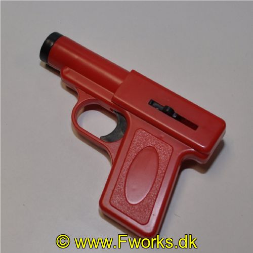 5710800102013 - Hundeprop pistol – Enkelt - Ass. Farver Rød, Blå, Grøn og Sort - 1stk 
