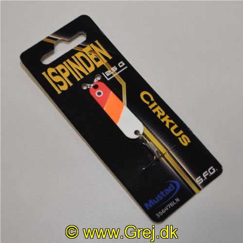 5740028800859 - ISpinden - 2,5 gram - Forside: Rød/Orange/Hvid - Bagside: Gul - Farvenavn: Cirkus