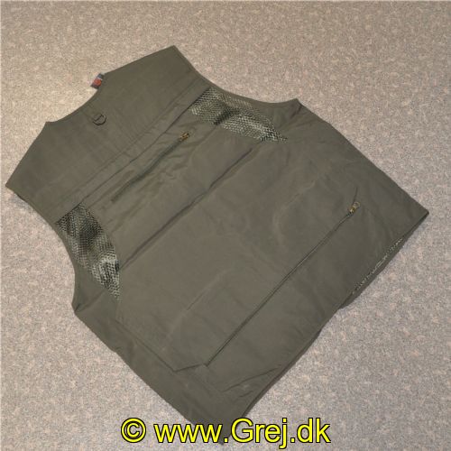 5740028801696 - Fiskevest fra Outdoor - Str. 4XL - Grøn