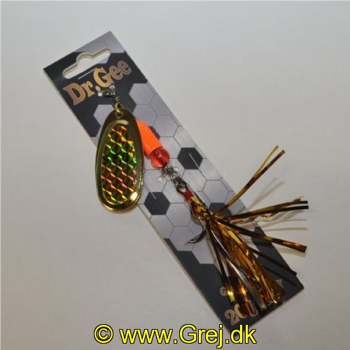 5744002943730 - S.F.G Dr.Gee Gedde spinner - Gold Flash - Str. 6 - 20g