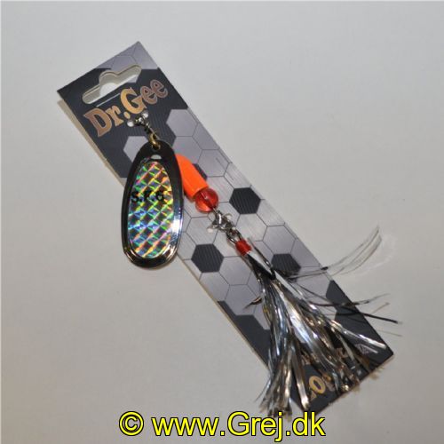 5744002943747 - S.F.G Dr.Gee Gedde spinner - Silver Flash - Str. 6 - 20g