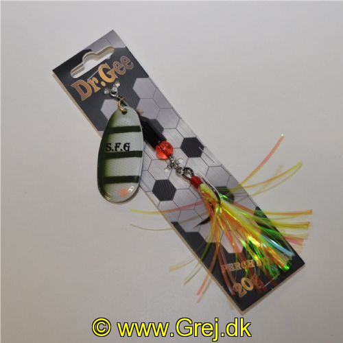 5744002943785 - S.F.G Dr.Gee Gedde spinner - Perch Strike - Str. 6 - 20g