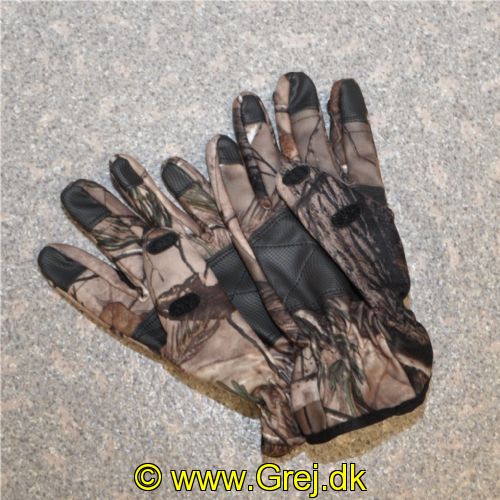 5900637174059 - Mikado - Neopren Handsker - Str. M - Camoflage farvet