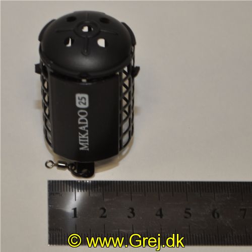 5900637533733 - Mikado Klassisk Rund Cage m/vægt i enden - 25g - Str. 32x37mm