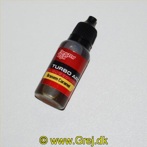 5998214381037 - Techno Brasen Caramel olie - 15 ml. Ørredbooster udviklet hos Techno.<BR>
Olien er en koncentrat. Alt agn olien påføres, vil lugte som duftstoffet i denne olie.<BR>
Put det på dit endegrej og det vil tiltrække fiskene. Meget drøj i brug pga. at det er meget koncentreret.
Selv spinnere vil lugte som duftstoffet og dermed være en god alternativ til de søer hvor du ikke må fiske med levende agn som dufter af dette. Dette laver bare et lækkert duftspor i vandet.